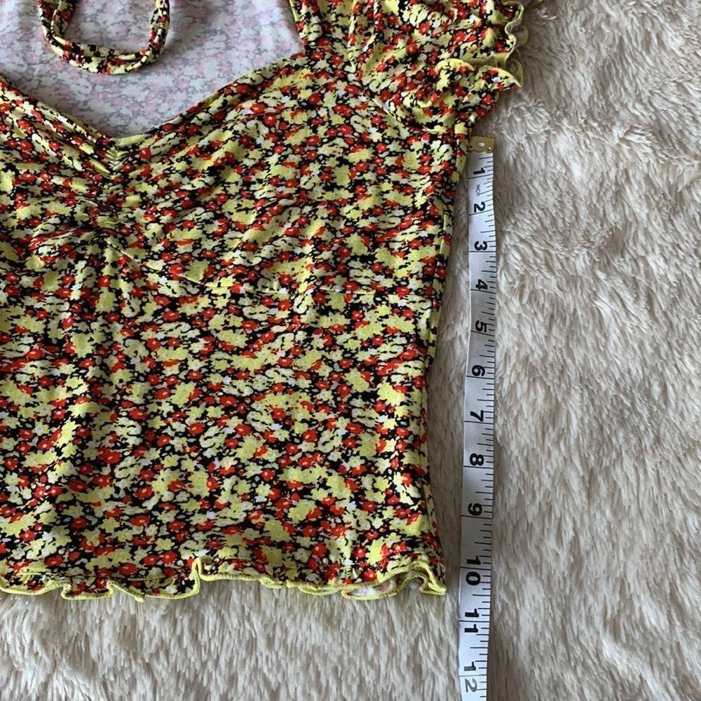 Bar III  blouse floral size large - Picture 11 of 16